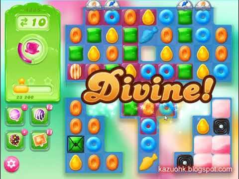 Candy Crush Jelly Saga Level 4885 🎁 No boosters ✔ Walkthrough Gameplay background