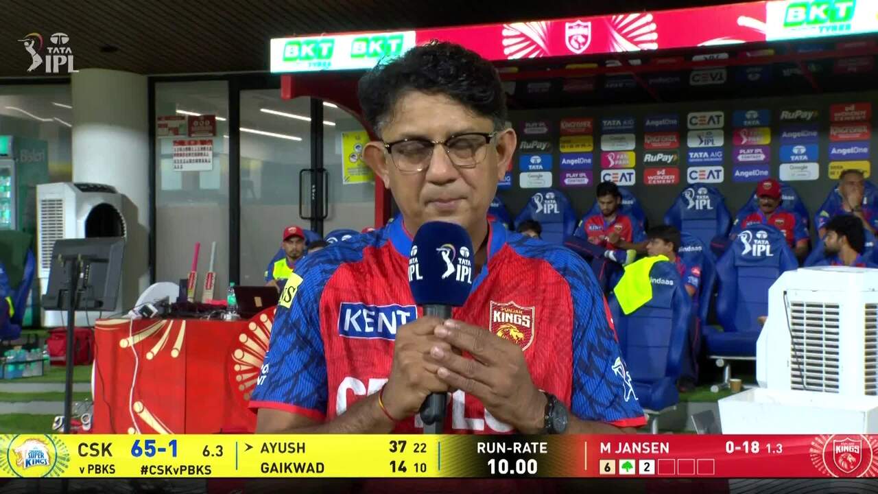 IPL 2026 M07: CSK vs PBKS - Sairaj Bahutule Interview