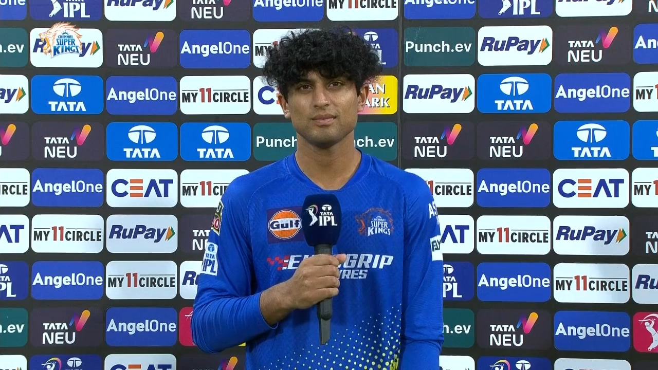 M22: CSK vs KKR – Rachin Ravindra Interview