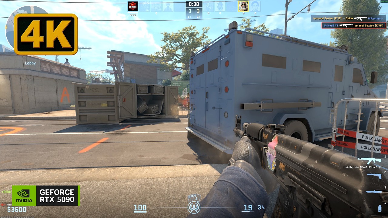 Counter-Strike 2 Gameplay 4K (No Commentary)