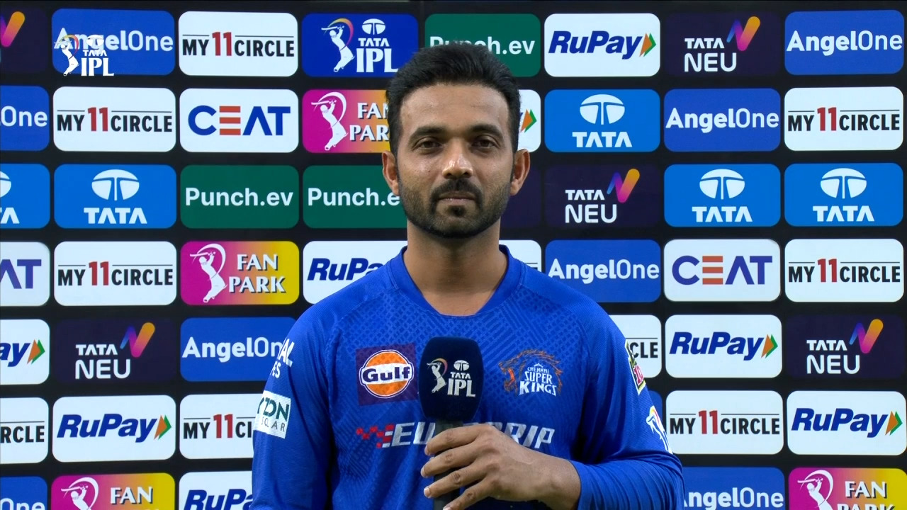 M34: LSG vs CSK – Ajinkya Rahane Interview