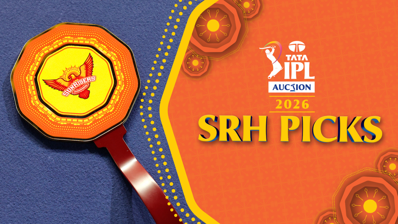 TATA IPL Player Auction 2026 - Sunrisers Hyderabad background