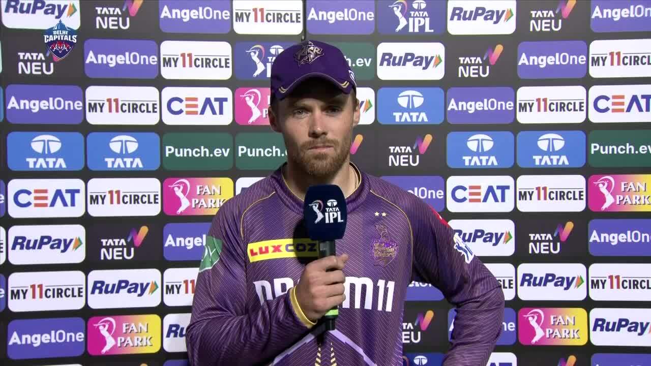 M16: DC vs KKR – Phil Salt Interview background