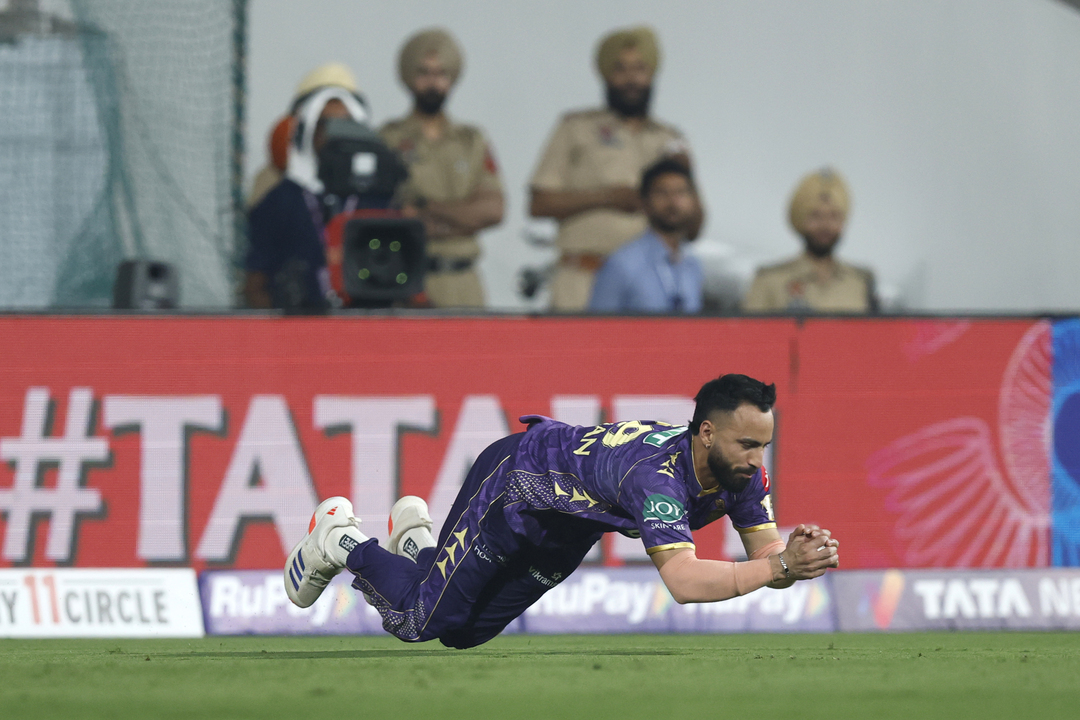 Judge. Run. Dive. Grab: Ramandeep Singh's fantastic catch to dismiss Shreyas Iyer