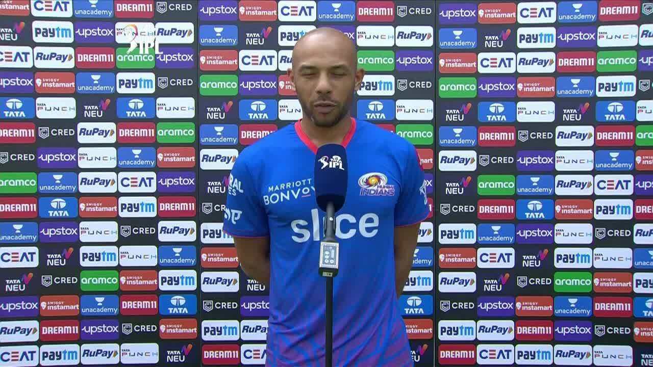 M02: DC vs MI – Tymal Mills Interview background