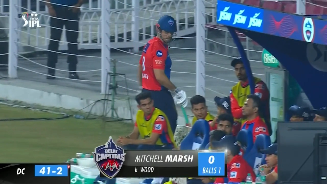 M03: LSG vs DC – Mitchell Marsh Wicket