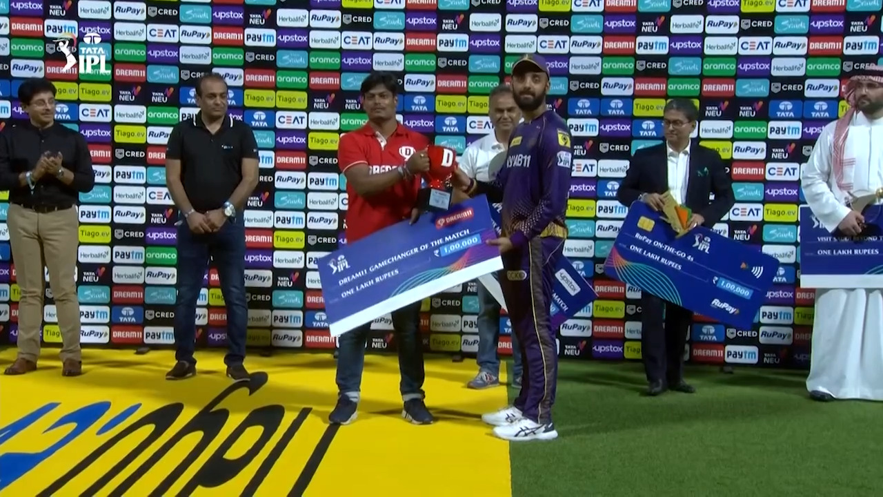M09: KKR vs RCB – Dream11 GameChanger of the Match – Varun Chakaravarthy background