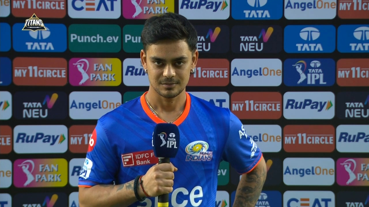 M05: GT vs MI – Ishan Kishan Interview