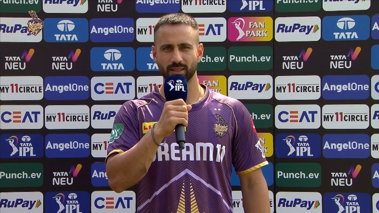 M28: KKR vs LSG – Ramandeep Singh Interview background