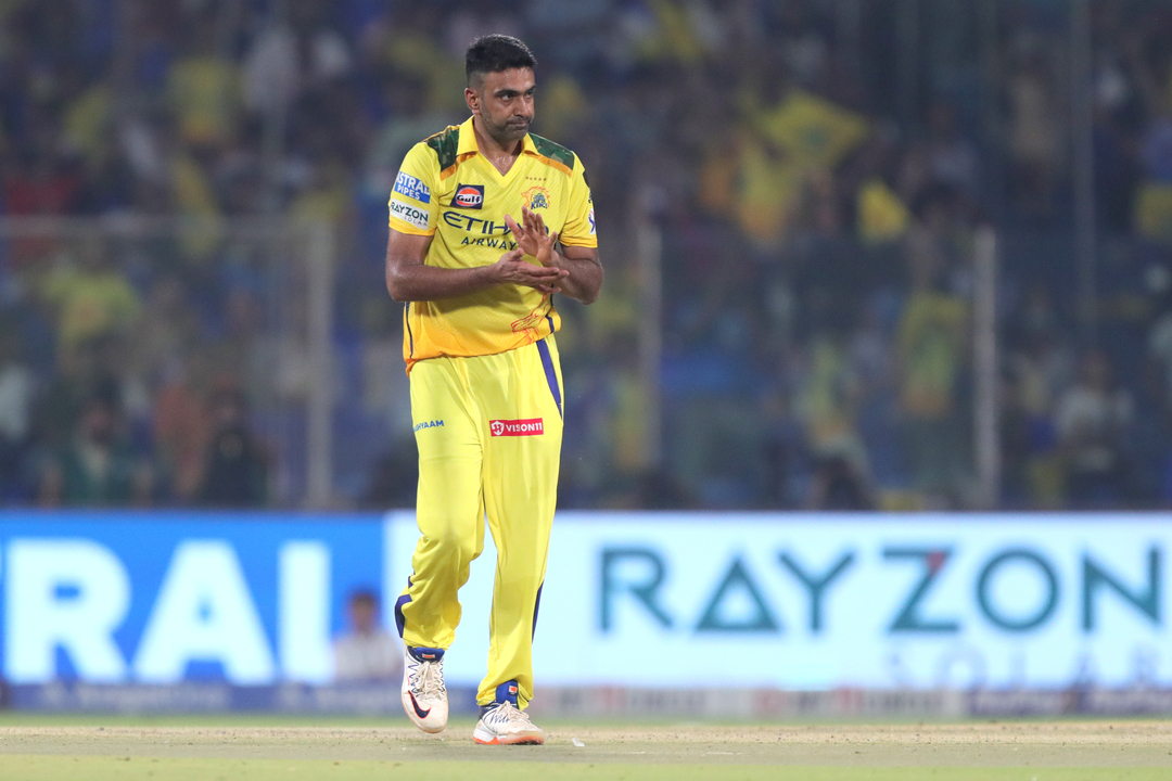 Ashwin magical double-wicket over dismantles Samson-Suryavanshi stand