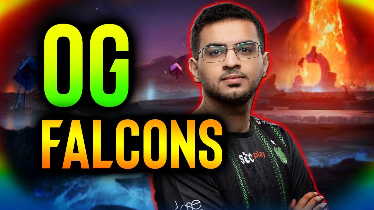 OG vs FALCONS - INCREDIBLE GAME - DREAMLEAGUE SEASON 22 DOTA 2 background