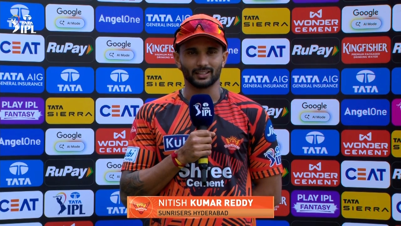 IPL 2026 M10: SRH vs LSG - Nitish Kumar Reddy Interview