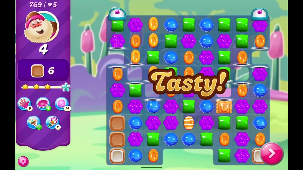 Candy Crush Saga Levels 769 To 770