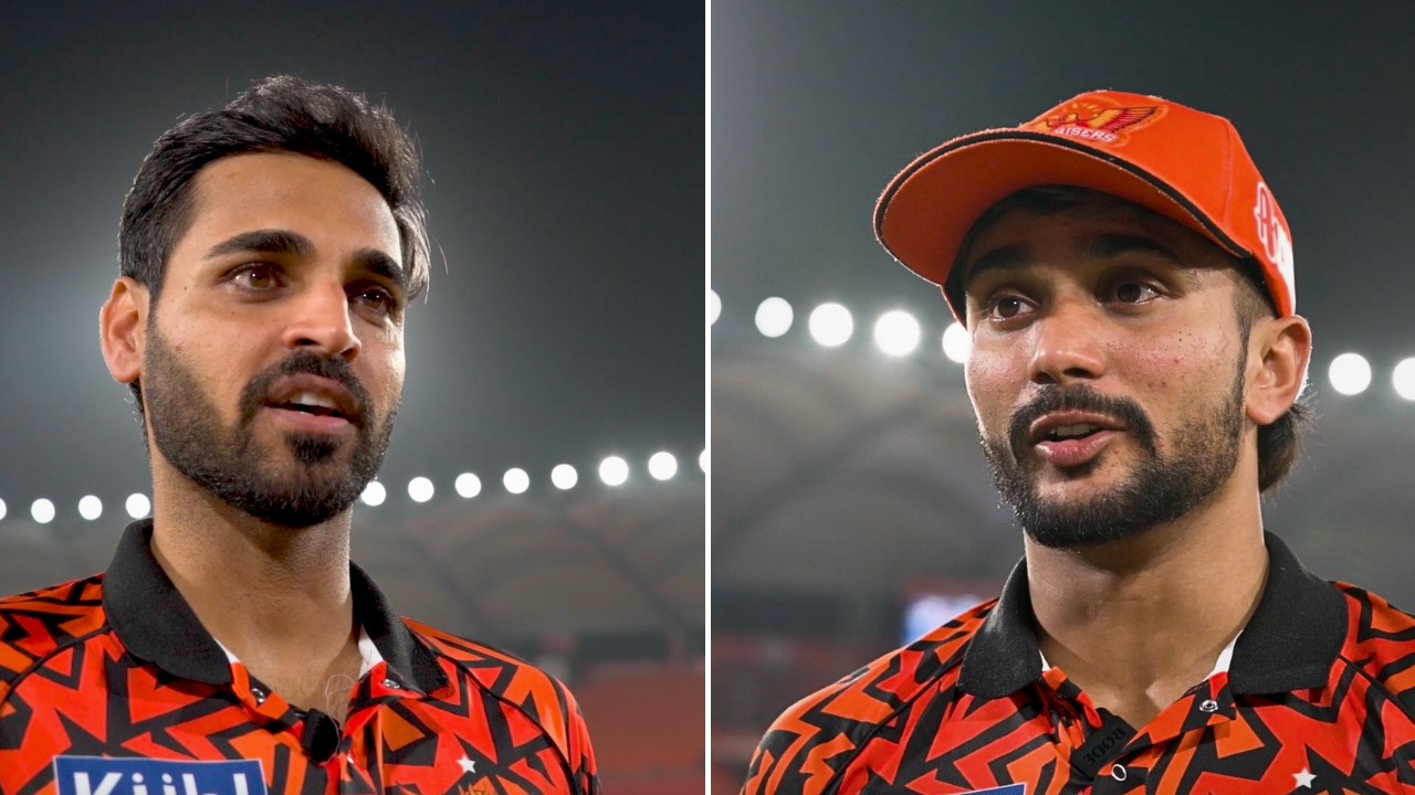 Hyderabad heroes Bhuvneshwar Kumar & Nitish Reddy relive a last-ball thriller