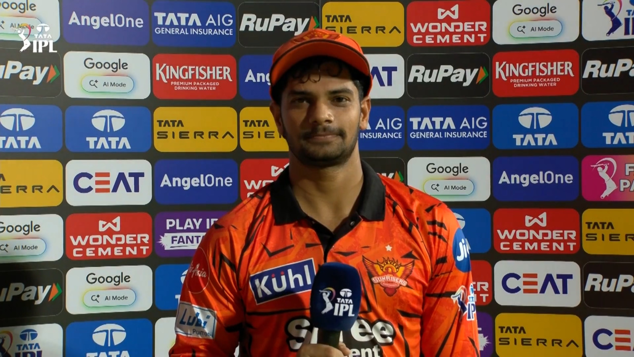 IPL 2026 M01: RCB vs SRH - Aniket Verma Interview