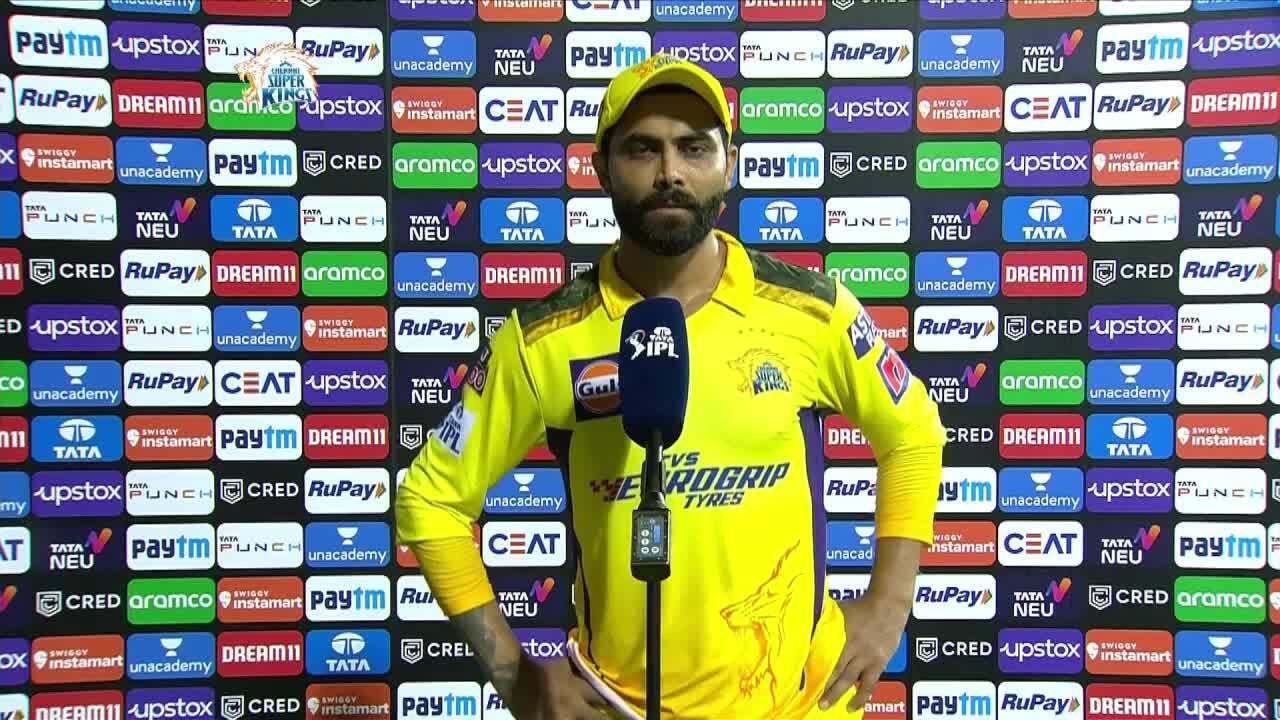 M01: CSK vs KKR – Ravindra Jadeja Interview
