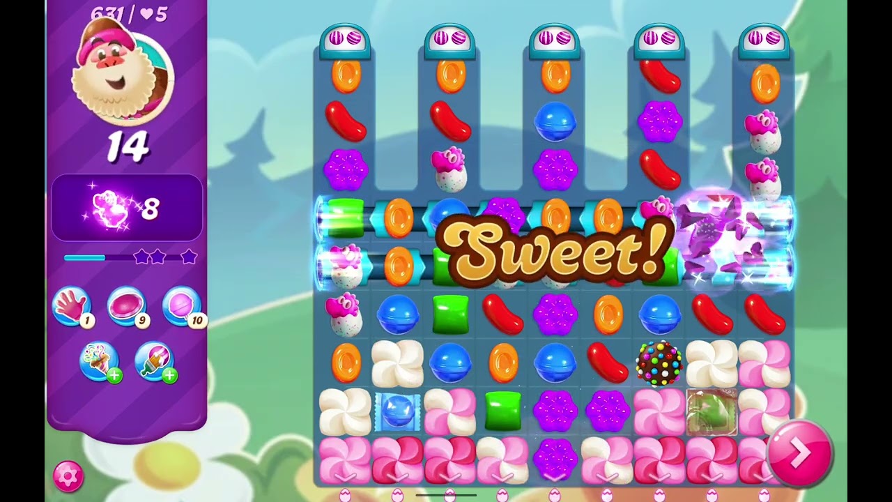 Candy Crush Saga Levels 629 To 634