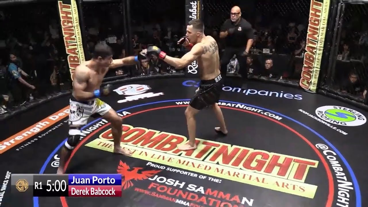 Derek Babcock vs. Juan Porto - Combat Night Jacksonville