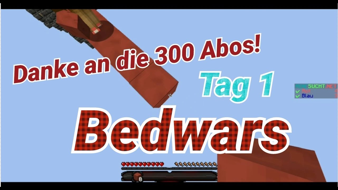 Danke an die 300 Abos! | Tag 1 | Bedwars | Rico HD background