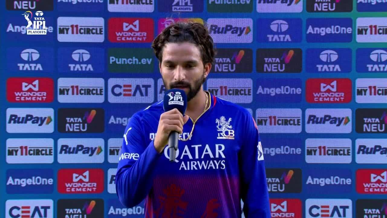 Eliminator: RR vs RCB – Rajat Patidar Interview