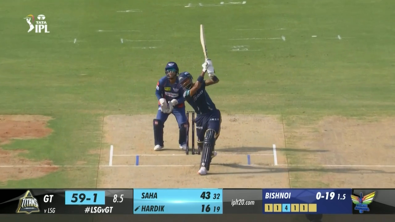 M30: LSG vs GT – Hardik Pandya Six