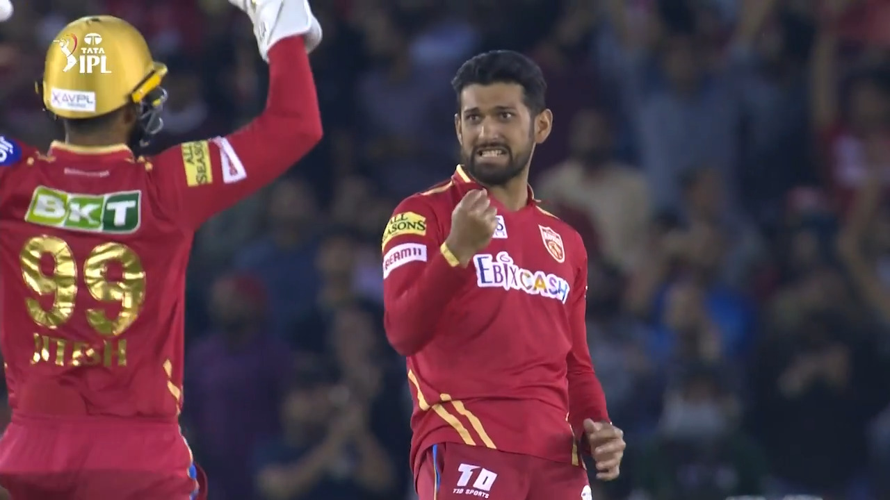 M02: PBKS vs KKR – Fall of Wickets
