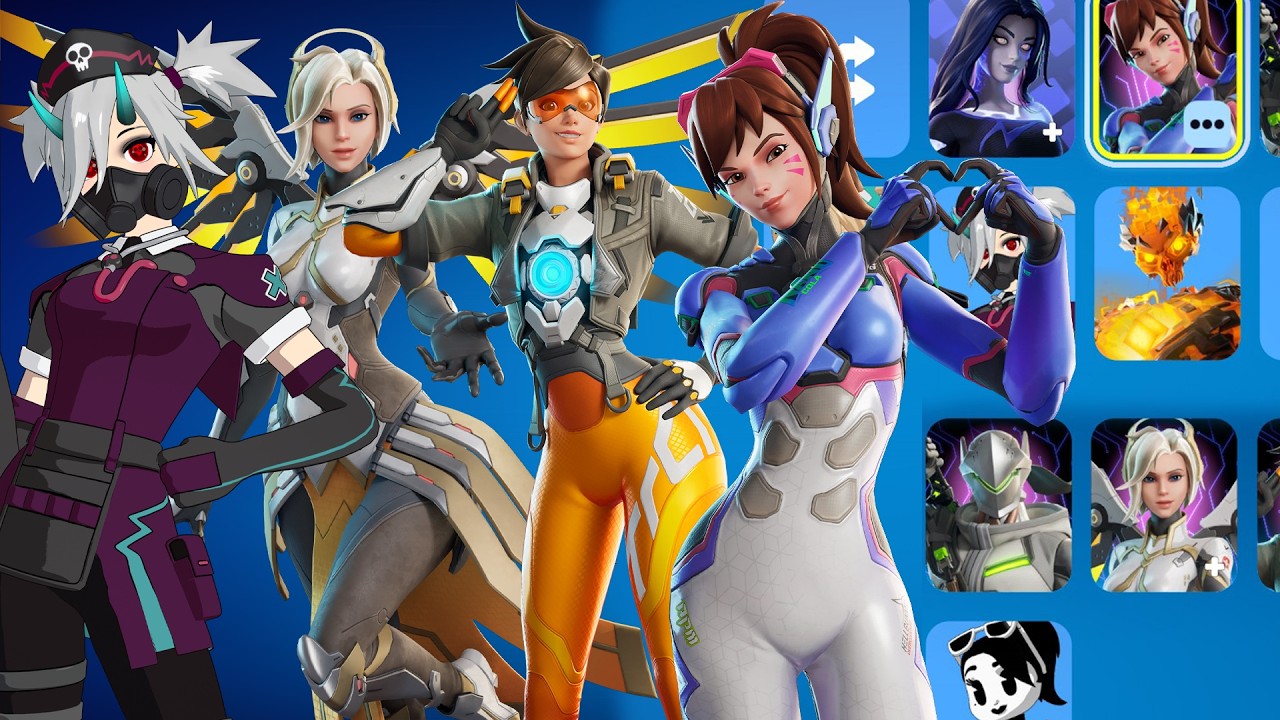 NEW FORTNITE UPDATE (Overwatch, Batman, Crew Skin, ...)
