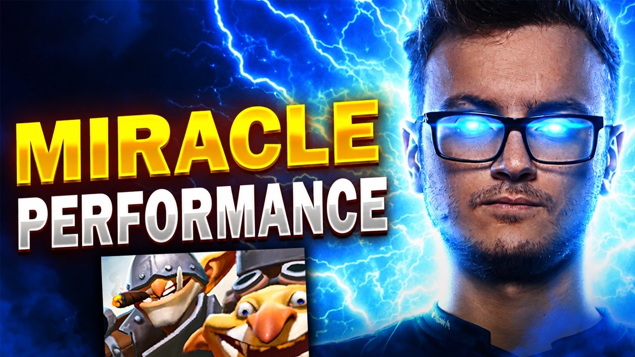 I showed my team the Performance of Miracle- on this Techies🔥