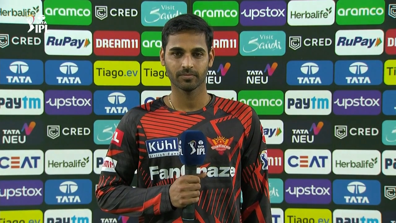 M14: SRH vs PBKS – Bhuvneshwar Kumar Interview
