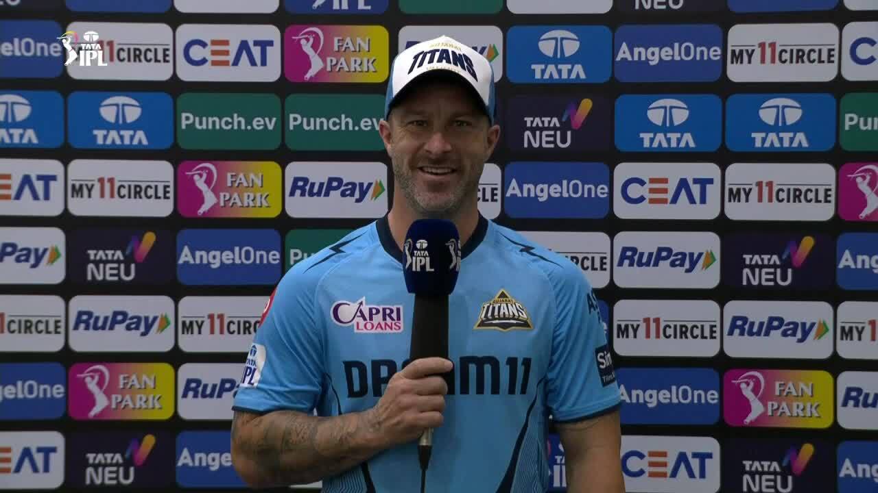M63: GT vs KKR – Matthew Wade Interview poster - similar to IPL 2026 M65: KKR vs MI - Cameron Green Wicket