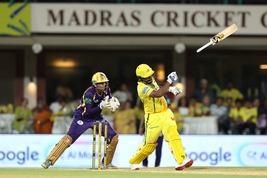 Ball at long-on, Bat at square-leg