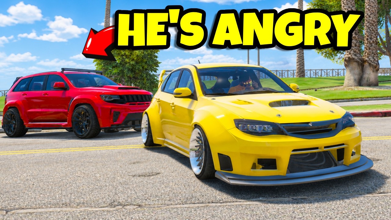 I Rage Baited the ENTIRE City in GTA 5 RP background