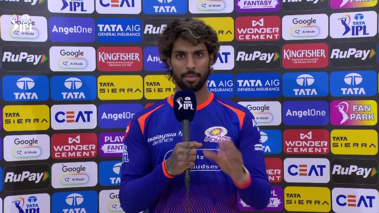 IPL 2026 M13: RR vs MI - Tilak Varma Interview