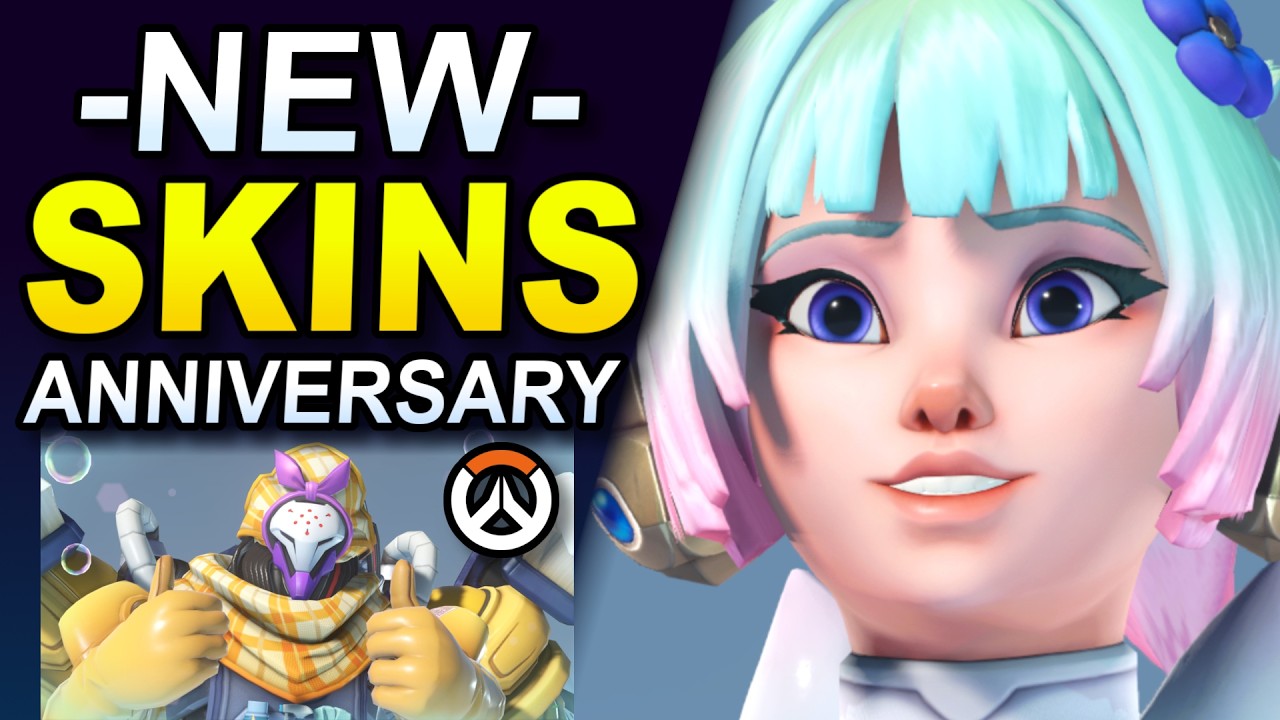 -ALL NEW SKINS- Overwatch 10th Anniversary Update! - Bunny Skins, Ana Mythic, & MORE!