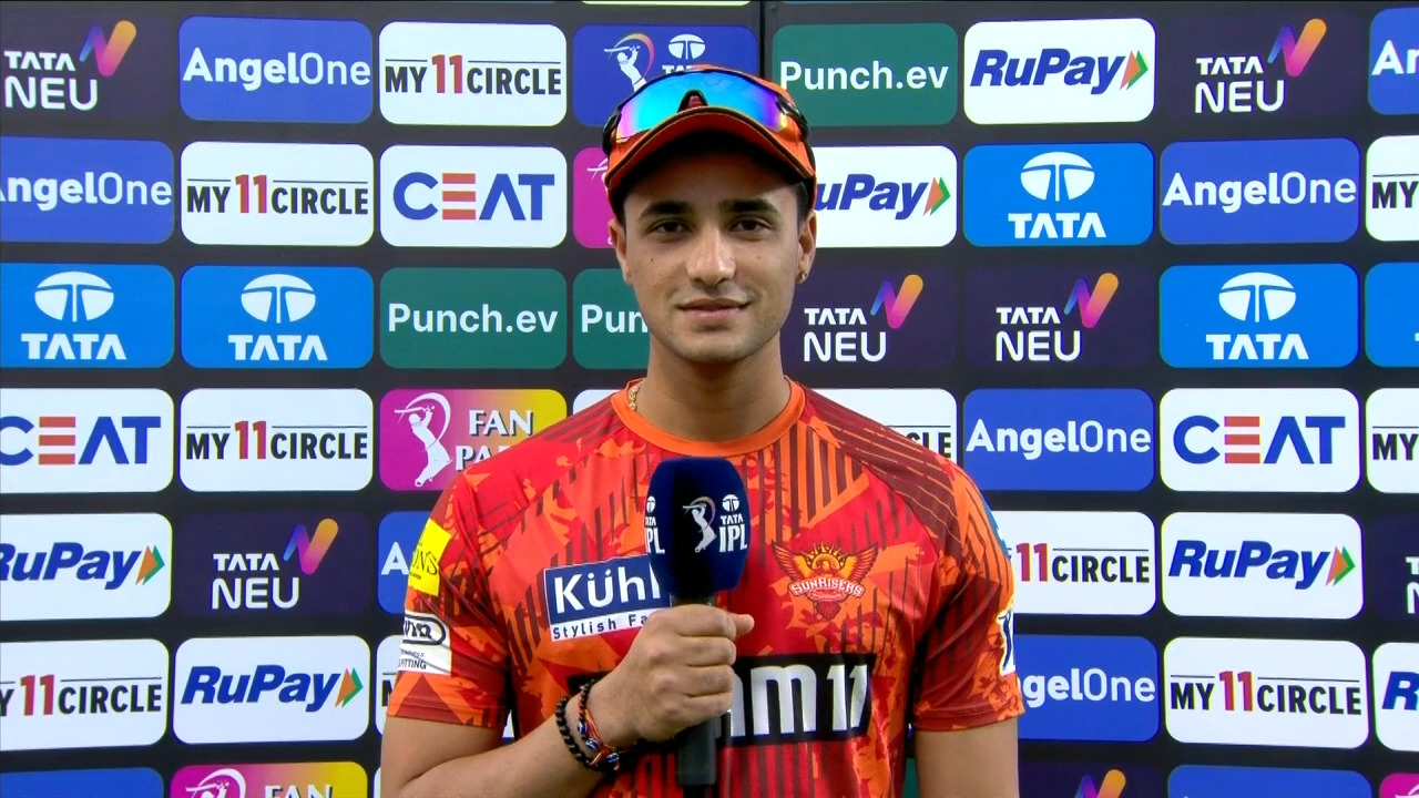 M35: DC vs SRH – Abhishek Sharma Interview