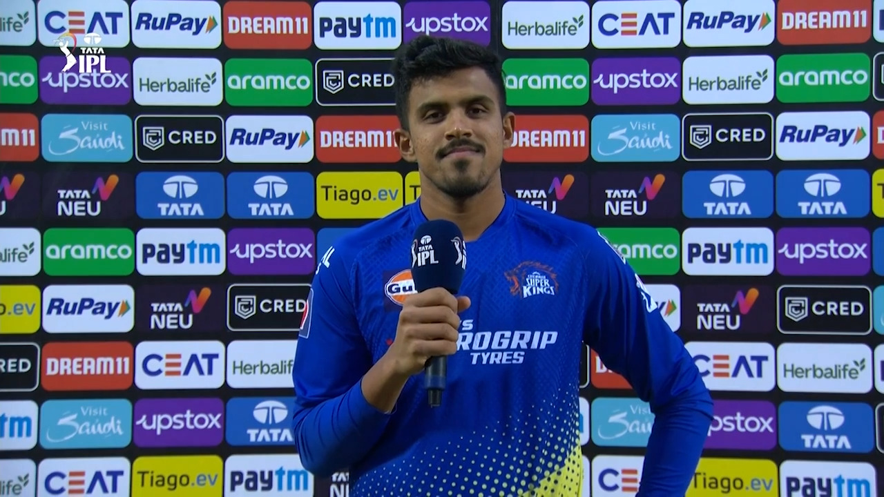 M37: RR vs CSK – Maheesh Theekshana Interview