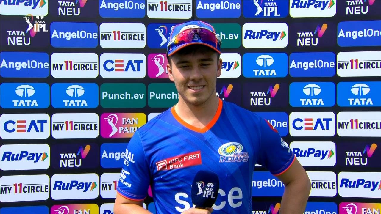 M43: DC vs MI – Dewald Brevis Interview