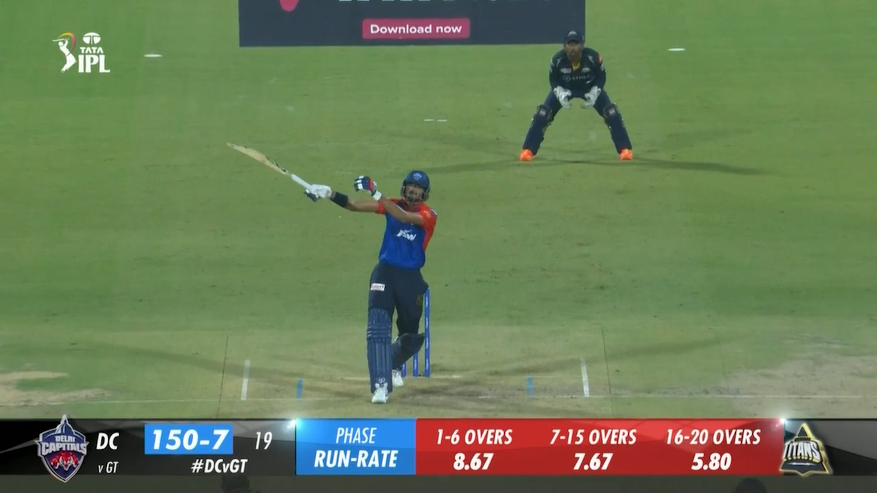 M07: DC vs GT – Axar Patel Six