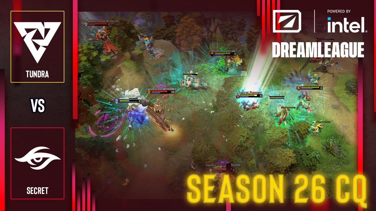 TUNDRA vs SECRET – HIGHLIGHTS - DreamLeague S26: CQ WEU background