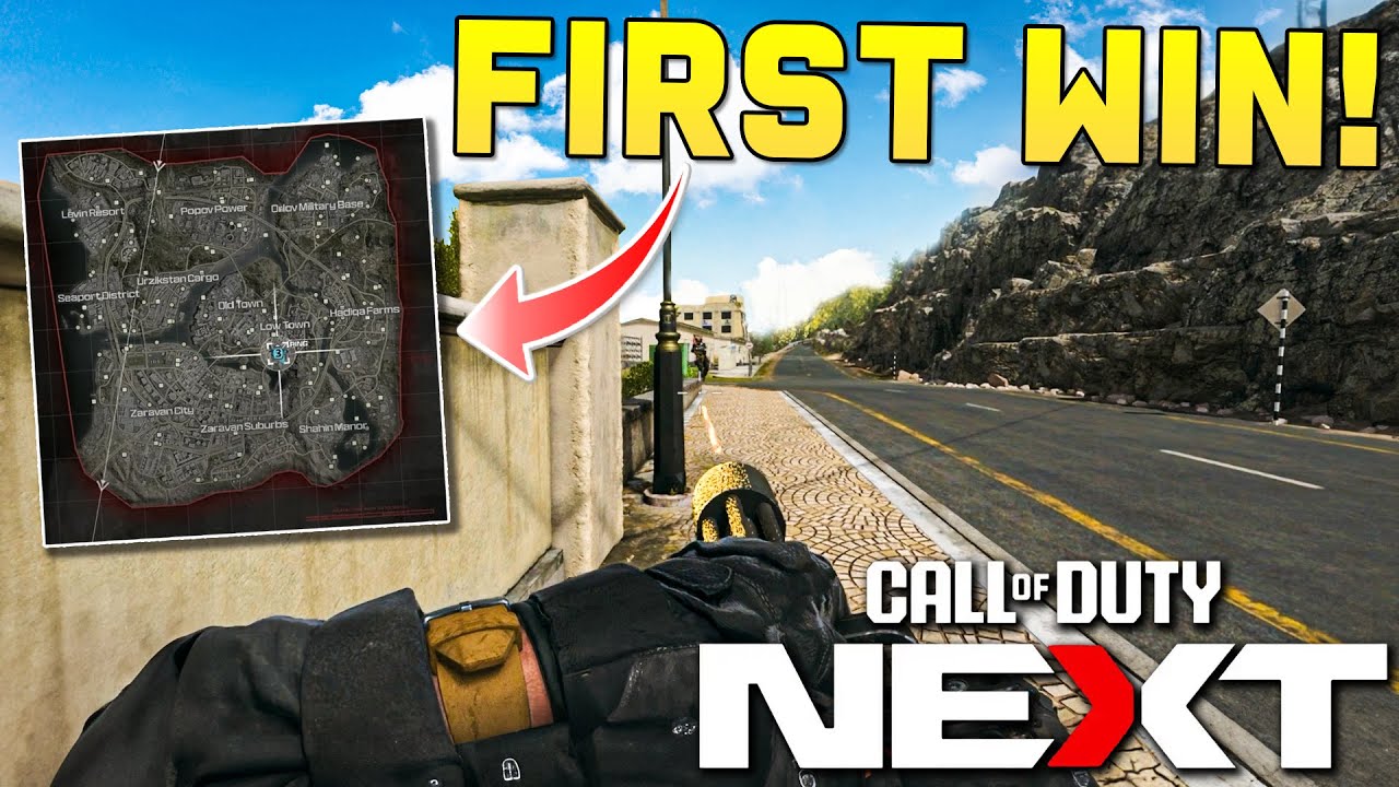 FIRST WIN ON NEW WARZONE 3 MAP!