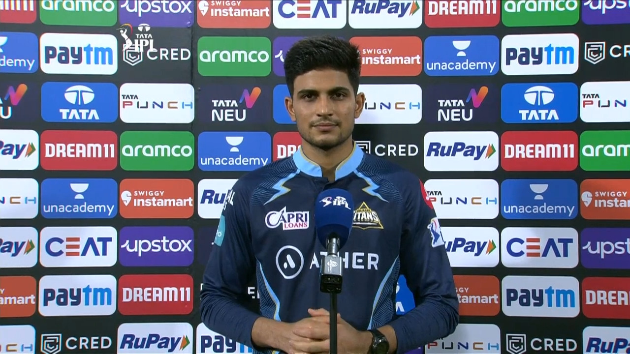 M10: GT vs DC – Shubman Gill Interview