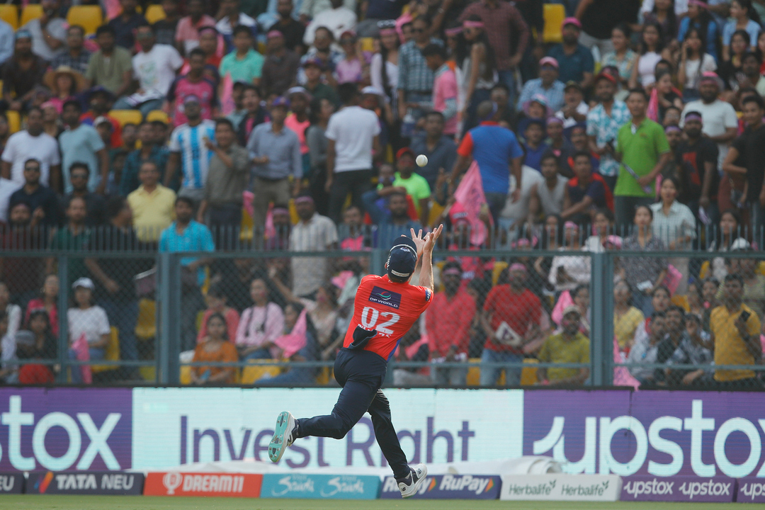 ALMOST: Nortje nearly pulls off a fantastic catch