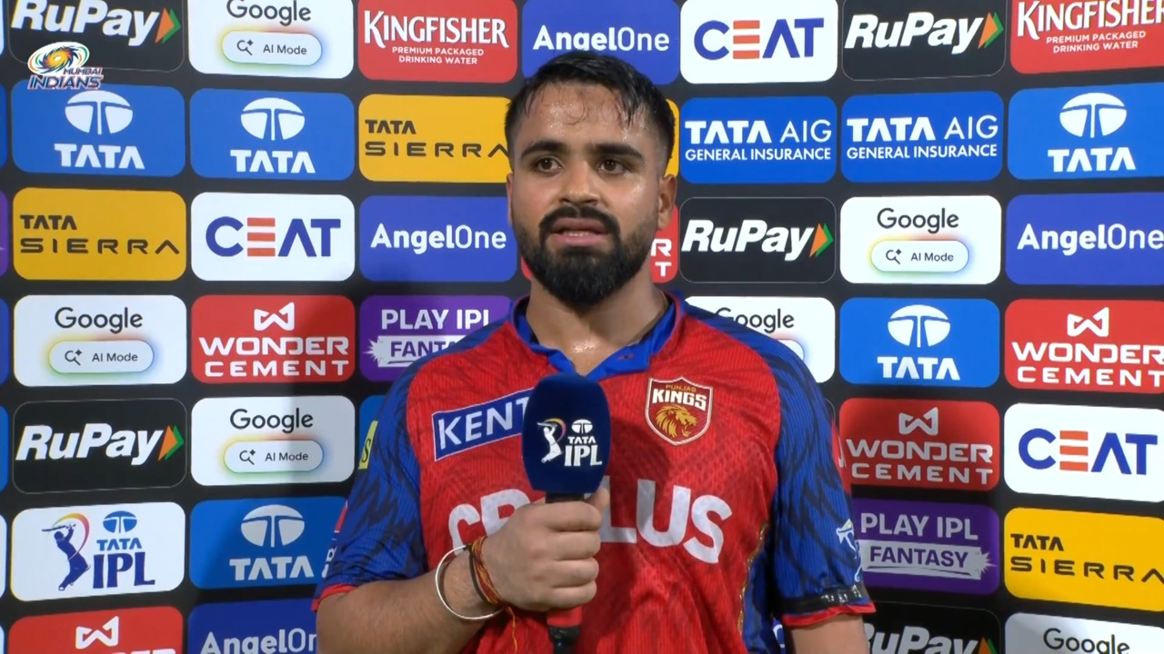 IPL 2026 M24: MI vs PBKS - Prabhsimran Singh Interview