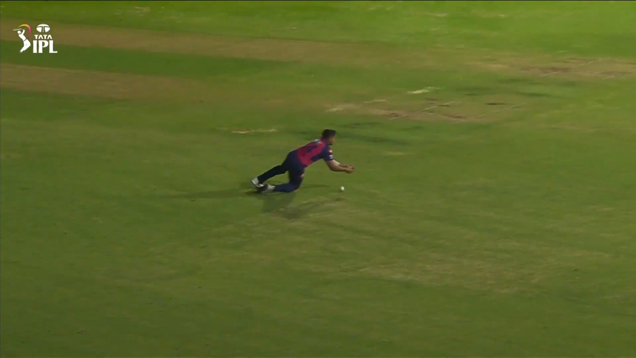 Tough One Goes Down: Deshpande's dive not enough as Padikkal survives