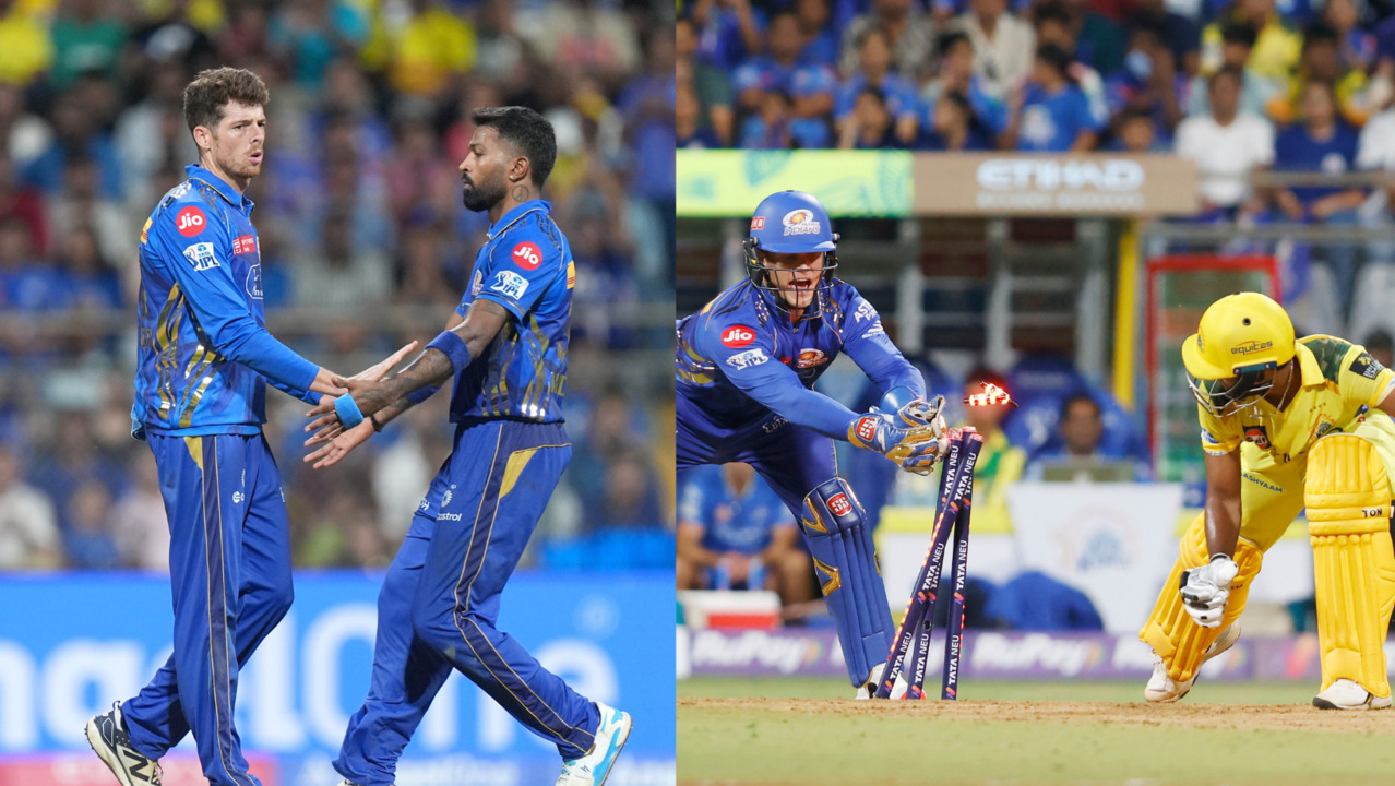 Superb catch, smart bowling: Santner stepping up for MI