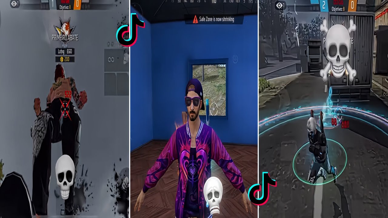 FREE FIRE AURA EDITS π¨π€― TIKTOK TROLL FACE TUTORIAL πΎπ₯΅ P.233