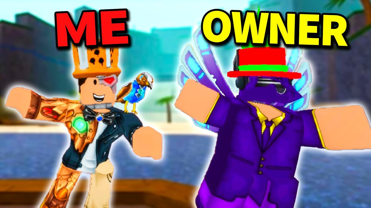 Playing WITH the OWNER of Flood Escape 2: Crazyblox!! (Roblox) background