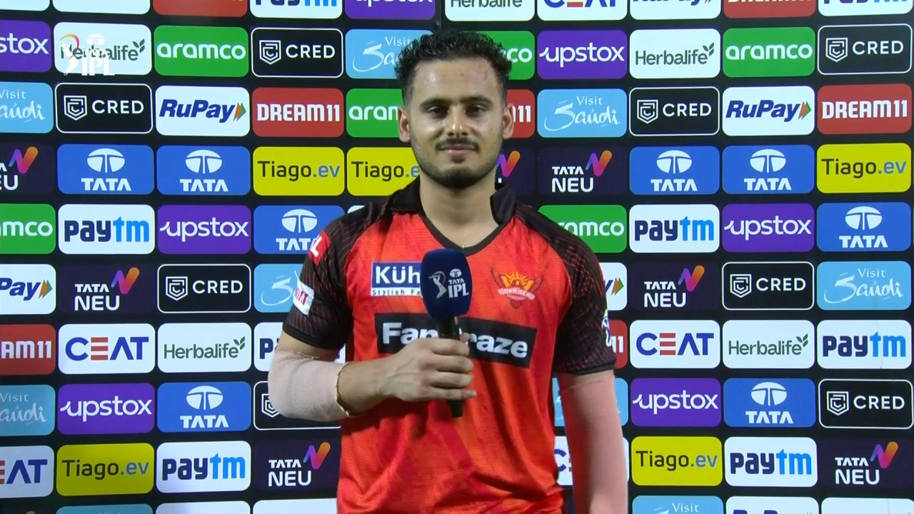 M52: RR vs SRH – Abdul Samad Interview