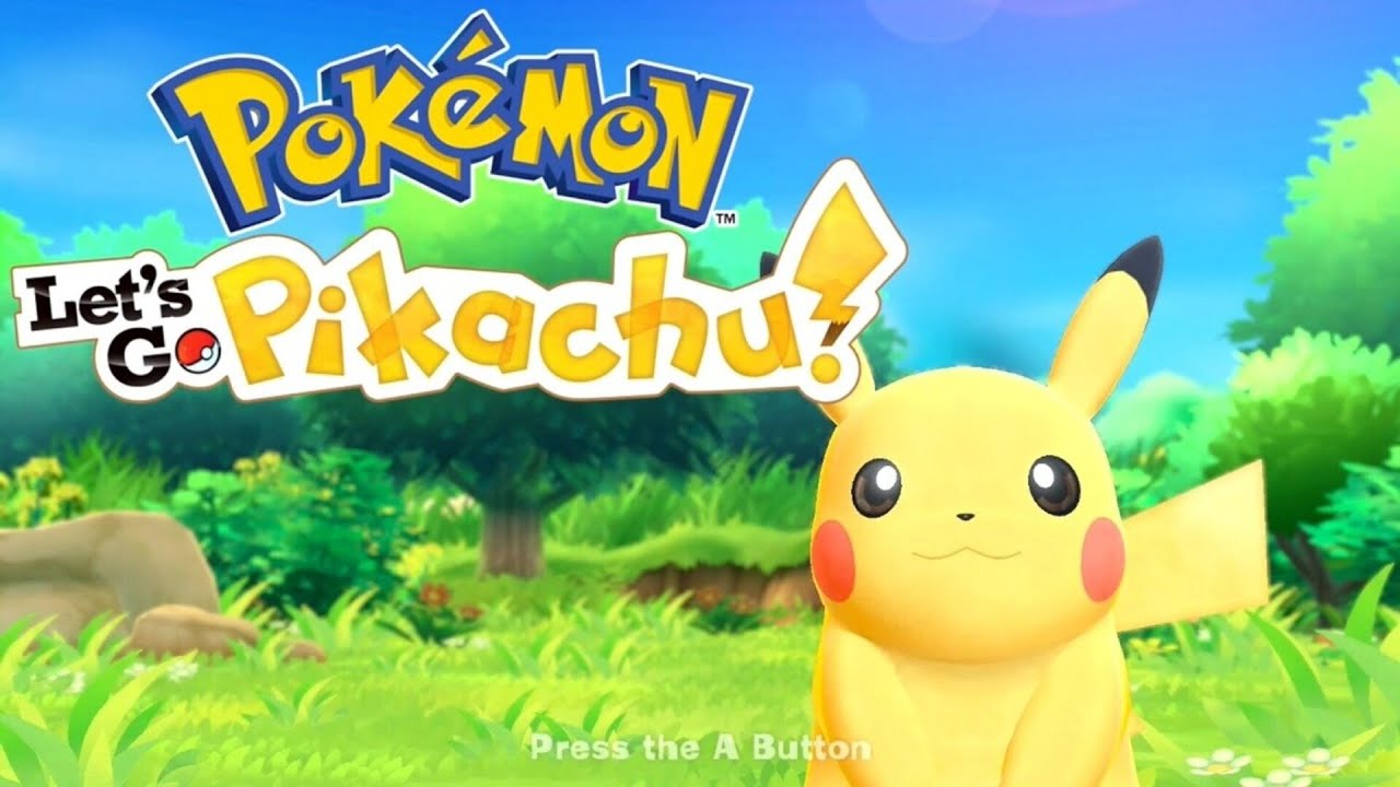 LSB Plays Nintendo Switch - Pokemon: Let's Go Pikachu - Part 1.... background