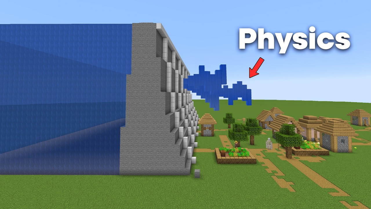 Minecraft VS Real Water Physics
